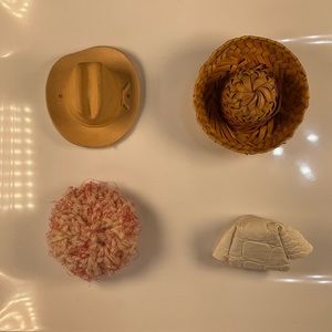 Set of 4‎ True Vintage Barbie Hats